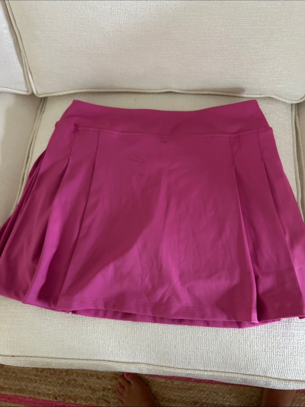 Tommy Bahama Fuchsia Pleated Mini Skort